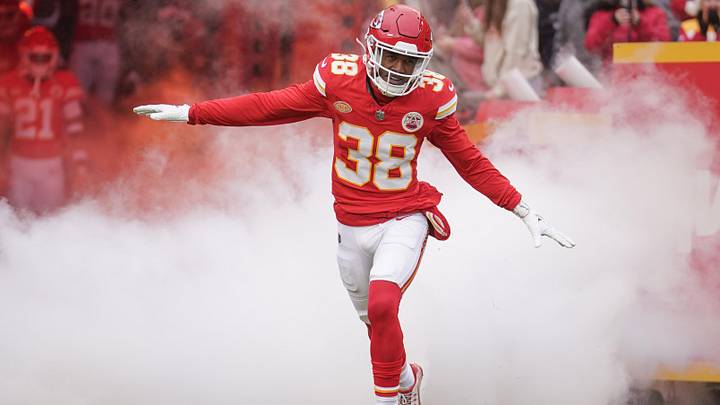 Kansas City Chiefs cornerback L'Jarius Sneed Kansas City Chiefs cornerback L'Jarius Sneed