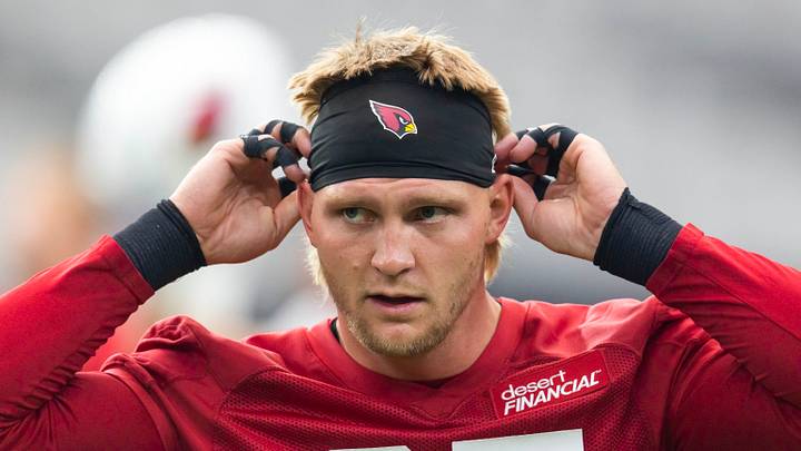 Jul 23, 2026; Glendale, AZ, USA; Arizona Cardinals tight end Trey McBride (85) during training camp at State Farm Stadium. Mandatory Credit: Mark J. Rebilas-Imagn Images Jul 23, 2026; Glendale, AZ, USA; Arizona Cardinals tight end Trey McBride (85) during training camp at State Farm Stadium. Mandatory Credit: Mark J. Rebilas-Imagn Images
