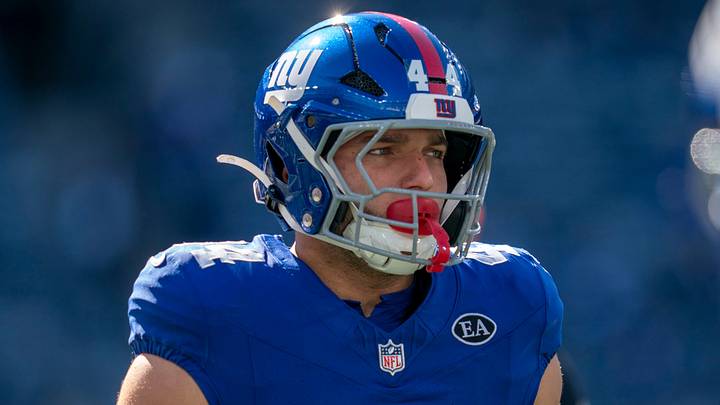 New York Giants running back Cam Skattebo