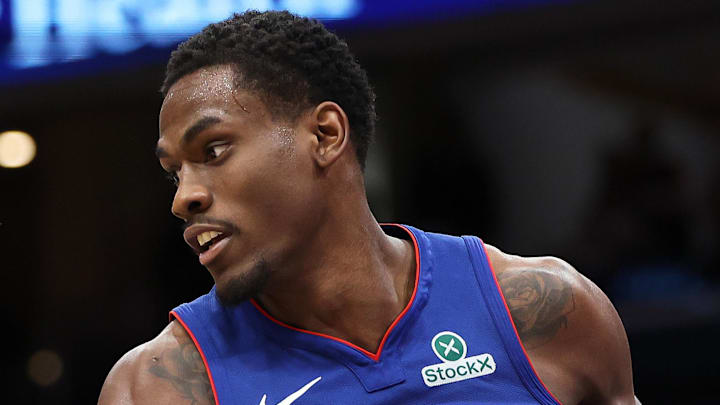 Detroit Pistons center Jalen Duren (0) grabs a rebound during the second half against the Washington Wizards at Capital One Arena on Mar 17, 2026. Detroit Pistons center Jalen Duren (0) grabs a rebound during the second half against the Washington Wizards at Capital One Arena on Mar 17, 2026.