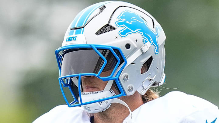 Detroit Lions linebacker Alex Anzalone. Detroit Lions linebacker Alex Anzalone.
