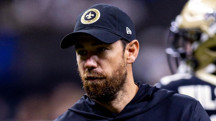New Orleans Saints offensive coordinator Klint Kubiak