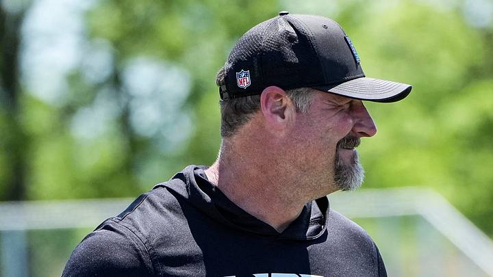 Detroit Lions head coach Dan Campbell walks off the field after practice during OTAs at Meijer Performance Center in Allen Park on Friday, May 29, 2026. Detroit Lions head coach Dan Campbell walks off the field after practice during OTAs at Meijer Performance Center in Allen Park on Friday, May 29, 2026.