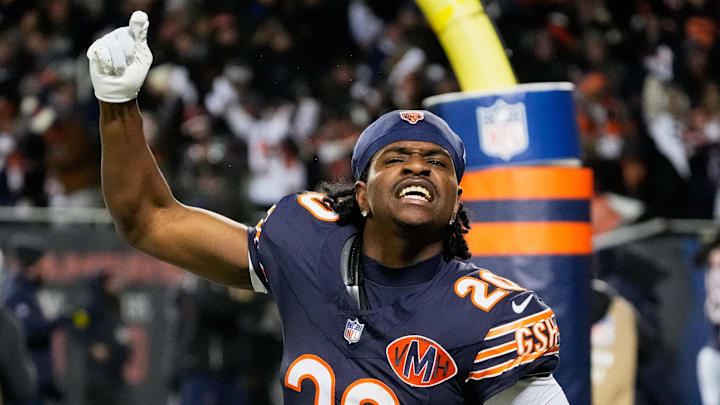 Chicago Bears wide receiver Jahdae Walker