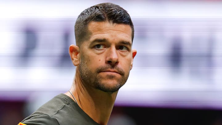 Carolina Panthers head coach Dave Canales