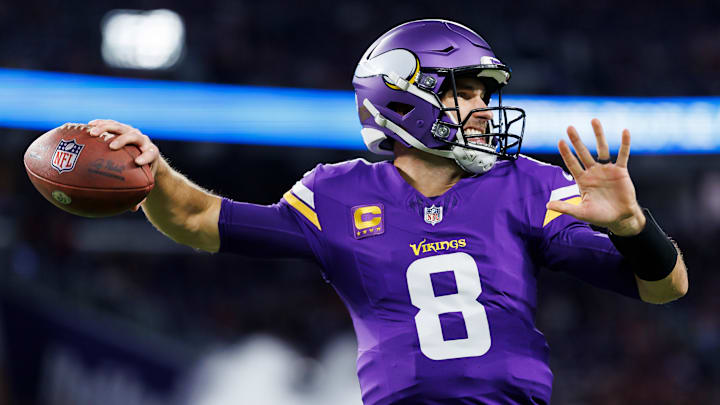 Minnesota Vikings quarterback Kirk Cousins