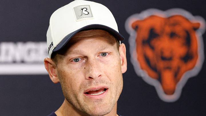 Chicago Bears head coach Ben Johnson 