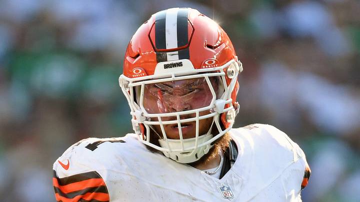 Cleveland Browns offensive tackle Jedrick Wills Jr.
