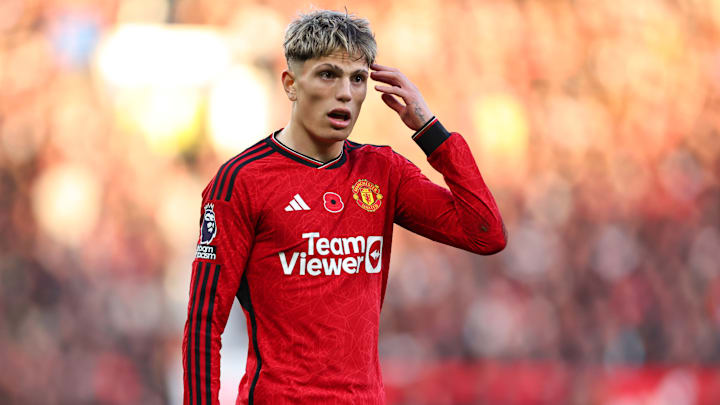 Alejandro Garnacho hasn't played enough to get a call-up