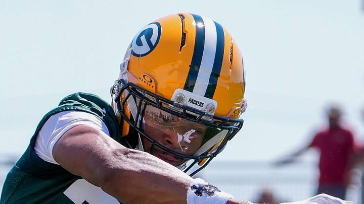 Green Bay Packers cornerback Carrington Valentine Green Bay Packers cornerback Carrington Valentine