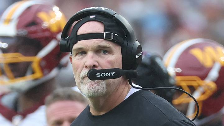 Washington Commanders head coach Dan Quinn