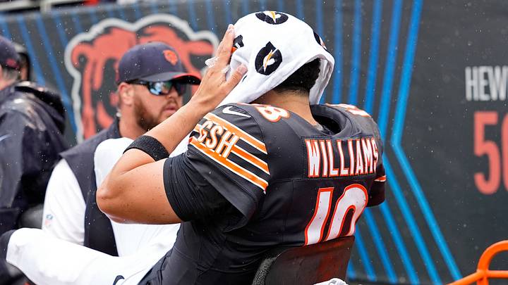 Chicago Bears quarterback Caleb Williams