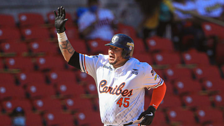 Jesús Sucre es uno de los peloteros más experimentados de los Caribes 