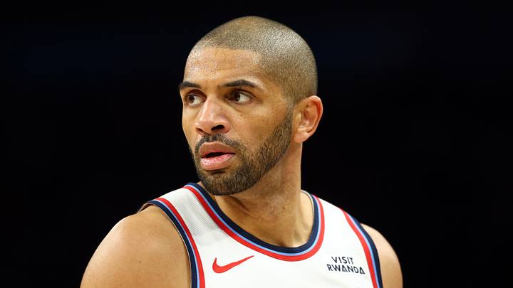 Feb 1, 2026; Phoenix, Arizona, USA; Los Angeles Clippers forward Nicolas Batum (33) against the Phoenix Suns at Mortgage Matchup Center. Mandatory Credit: Mark J. Rebilas-Imagn Images Feb 1, 2026; Phoenix, Arizona, USA; Los Angeles Clippers forward Nicolas Batum (33) against the Phoenix Suns at Mortgage Matchup Center. Mandatory Credit: Mark J. Rebilas-Imagn Images