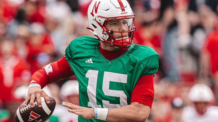 Dylan Raiola was impressive during the 2024 Nebraska football Red-White spring game.
