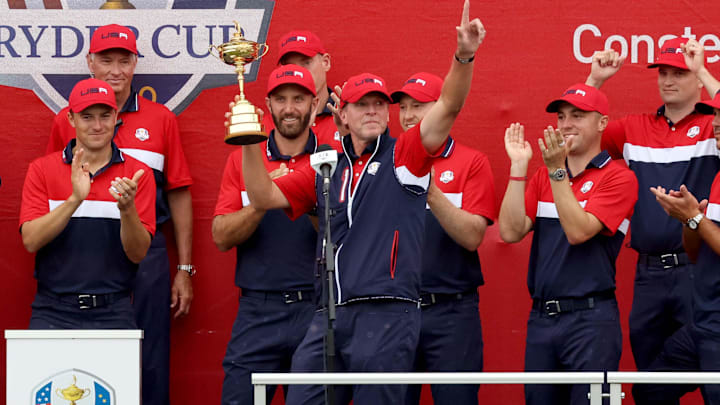 Stricker was the first non-major-winning U.S. captain in 2021, when his team won 19-9.