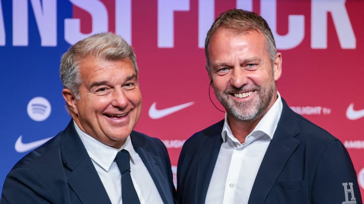 FC Barcelona Unveil New Head Coach Hansi Flick