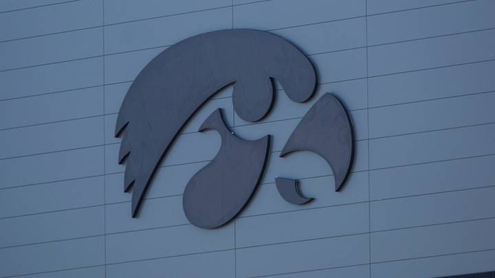 A Tigerhawk logo is pictured on the back of the north end zone scoreboard, Wednesday, July 24, 2019, at Kinnick Stadium in Iowa City, Iowa.
190724 Kinnick 002 Jpg A Tigerhawk logo is pictured on the back of the north end zone scoreboard, Wednesday, July 24, 2019, at Kinnick Stadium in Iowa City, Iowa.
190724 Kinnick 002 Jpg