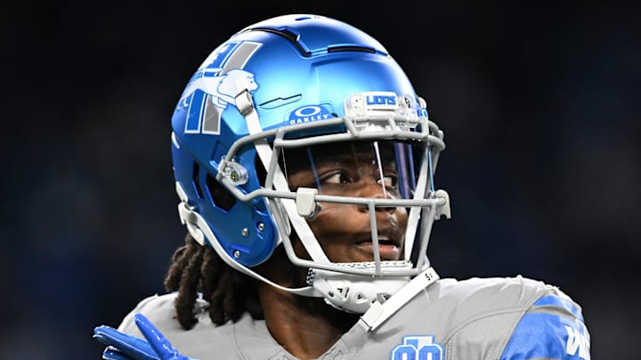 Former Detroit Lions quarterback Teddy Bridgewater (10) throws a pass during warmups before the game against the Raiders Former Detroit Lions quarterback Teddy Bridgewater (10) throws a pass during warmups before the game against the Raiders