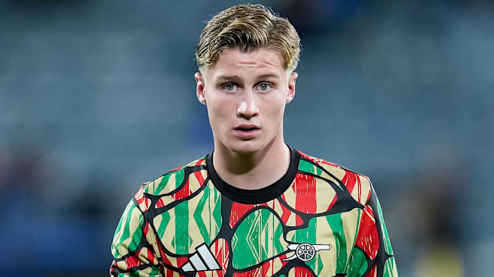 Jack Porter is set to start in between the sticks for Arsenal.