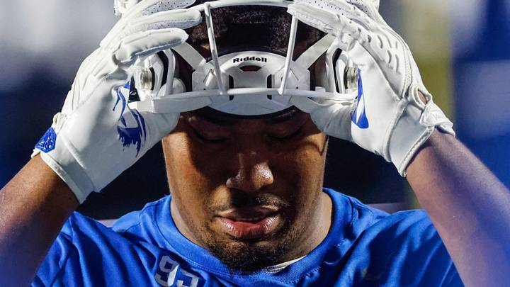 Carolina Panthers defensive lineman Aaron Hall 