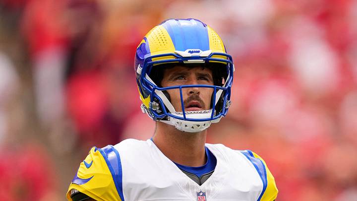 Los Angeles Rams quarterback Stetson Bennett IV 