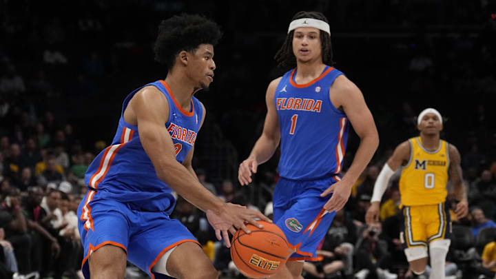 Former Florida Gators teammates Zyon Pullin and Walter Clayton Jr. faced off against each other in the NBA Summer League on Monday.