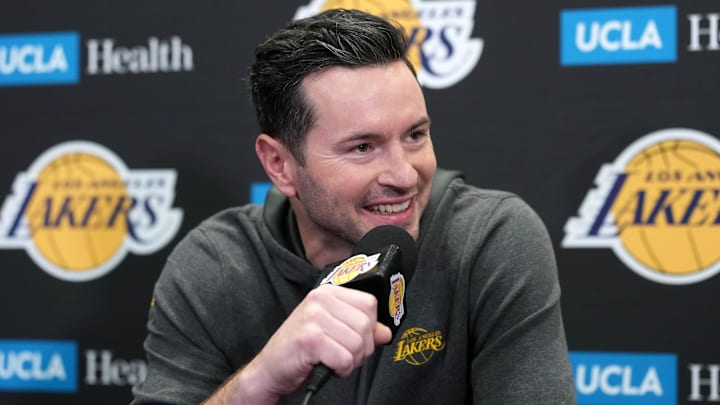 Los Angeles Lakers head coach JJ Redick