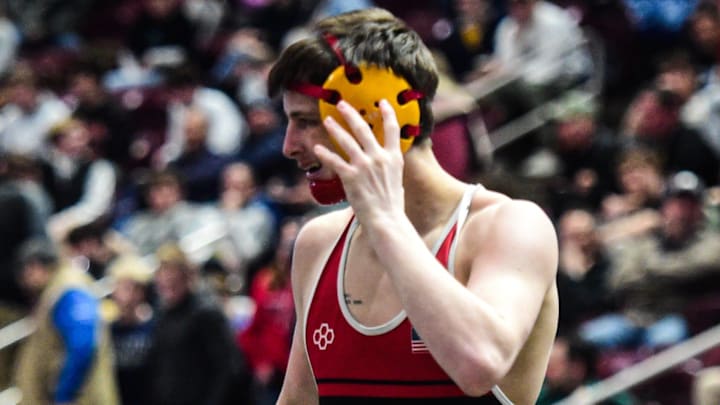 Bishop McCort’s Jax Forrest is the biggest wild card in our current national rankings. He is currently ranked No. 1 at 132, but will stay there? Or, will he graduate early and enroll at Oklahoma State? Bishop McCort’s Jax Forrest is the biggest wild card in our current national rankings. He is currently ranked No. 1 at 132, but will stay there? Or, will he graduate early and enroll at Oklahoma State?