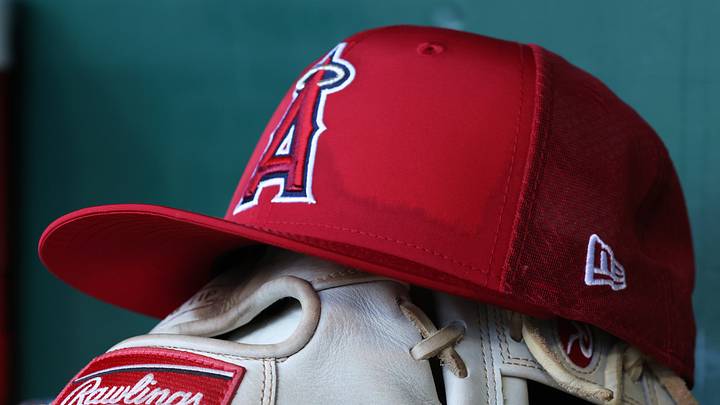 Angels hat and glove in the dugout before the game against the Pittsburgh Pirates at PNC Park on Sept. 4, 2026. Angels hat and glove in the dugout before the game against the Pittsburgh Pirates at PNC Park on Sept. 4, 2026.