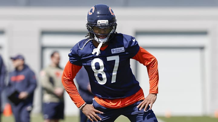 Chicago Bears wide receiver Luther Burden III