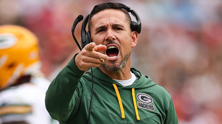 Green Bay Packers head coach Matt LaFleur