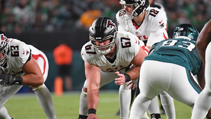 New Chicago Bears center Drew Dalman