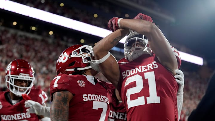 Oklahoma Sooners running back Xavier Robinson 
