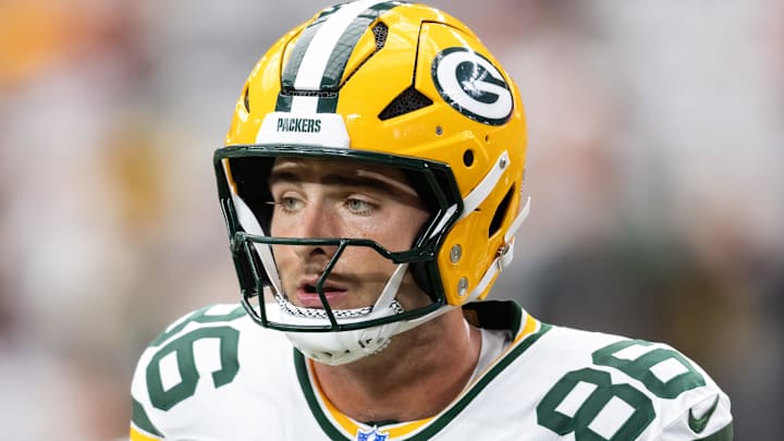 Green Bay Packers tight end John FitzPatrick (86) against the Arizona Cardinals at State Farm Stadium