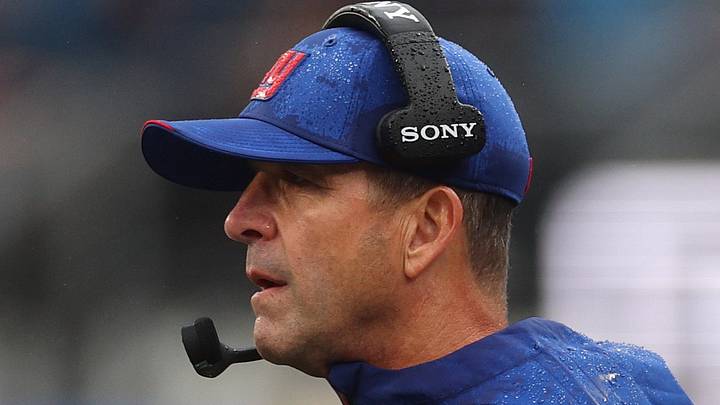 New York Giants head coach John Harbaugh New York Giants head coach John Harbaugh
