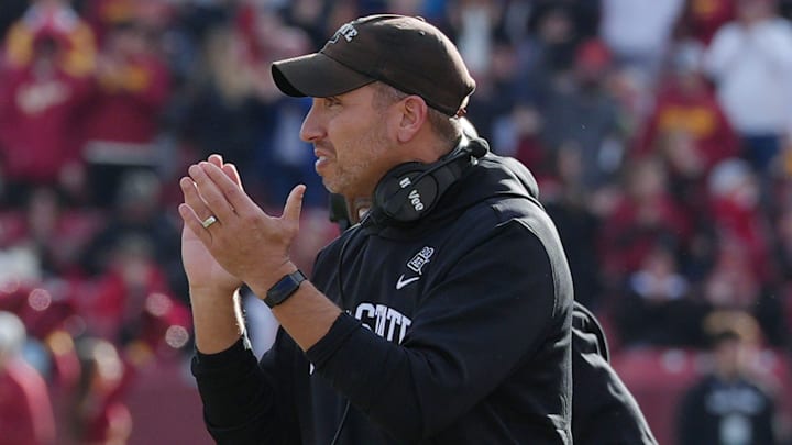 Iowa State head coach Matt Campbell