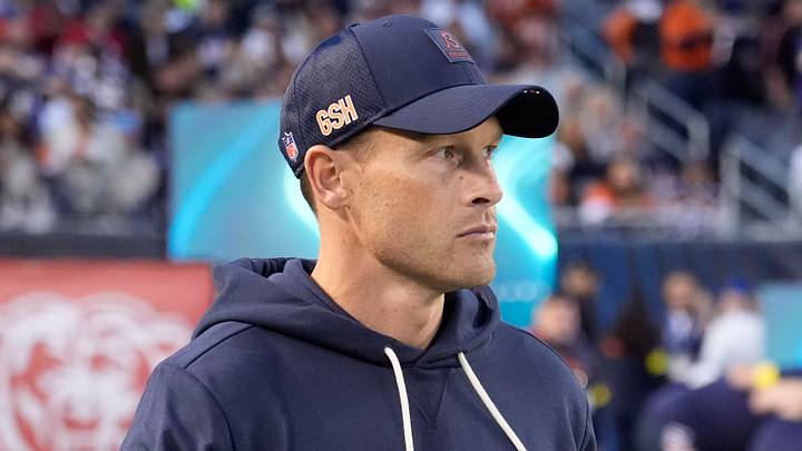 Chicago Bears head coach Ben Johnson