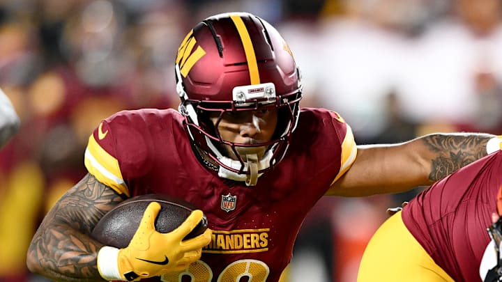 Washington Commanders running back Chris Rodriguez Jr.
