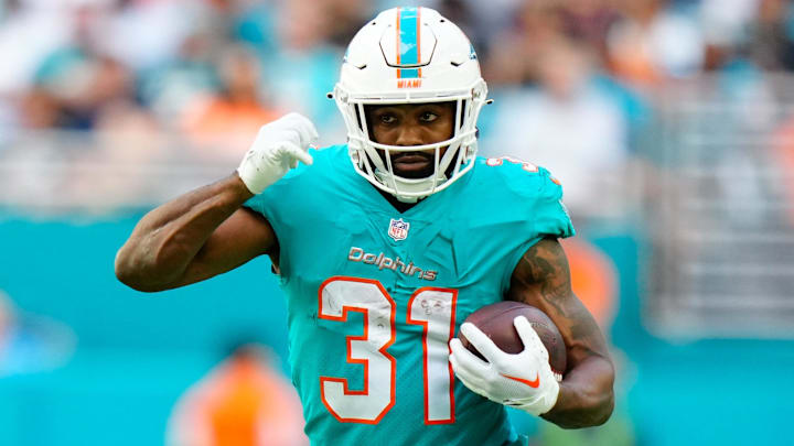 Former Miami Dolphins RB Raheem Mostert