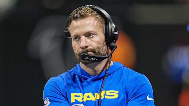 Los Angeles Rams head coach Sean McVay.