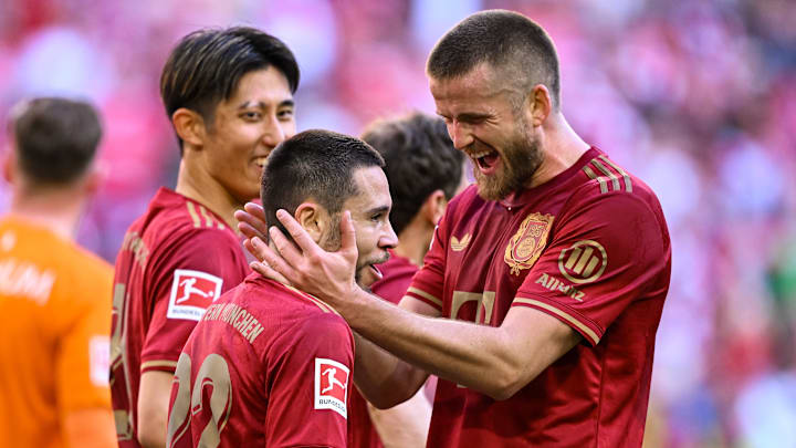 Hiroki Ito, Raphael Guerreiro & Eric Dier Hiroki Ito, Raphael Guerreiro & Eric Dier