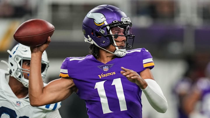 Former Minnesota Vikings QB Kellen Mond