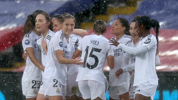 L'équipe du Real Madrid féminine