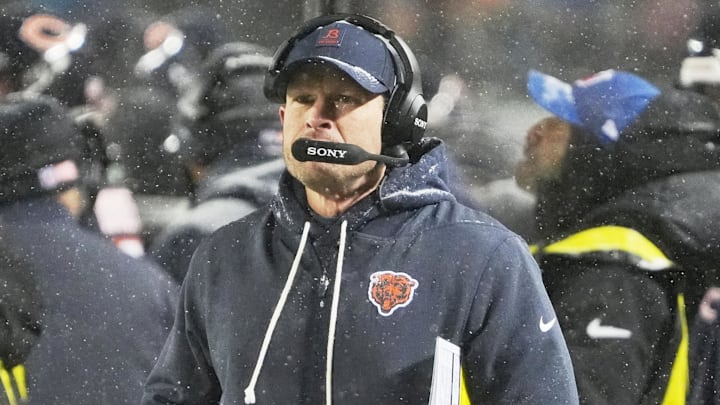 Chicago Bears head coach Ben Johnson Chicago Bears head coach Ben Johnson