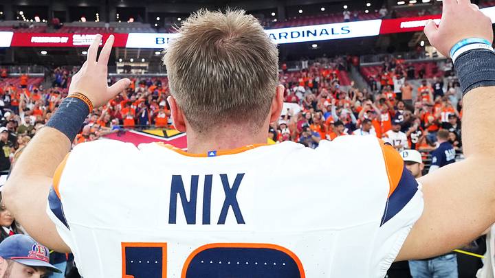 Denver Broncos quarterback Bo Nix Denver Broncos quarterback Bo Nix