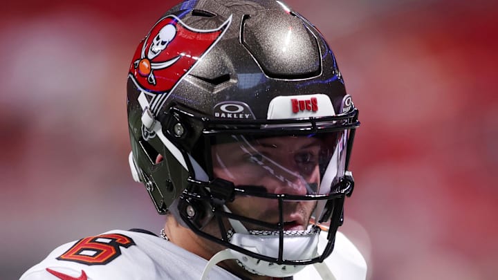 Tampa Bay Buccaneers QB Baker Mayfield will love the help he's getting in Mel Kiper Jr.'s latest 2026 NFL Mock Draft. Tampa Bay Buccaneers QB Baker Mayfield will love the help he's getting in Mel Kiper Jr.'s latest 2026 NFL Mock Draft.