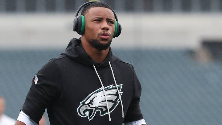 Saquon Barkley is on track to suit up against the Cowboys in Week 7. What happens this weekend could shape what's next for the Eagles' QB situation, though. Saquon Barkley is on track to suit up against the Cowboys in Week 7. What happens this weekend could shape what's next for the Eagles' QB situation, though.