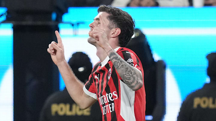 Christian Pulisic found the late equalizer for AC Milan in the Italian Super Cup final.