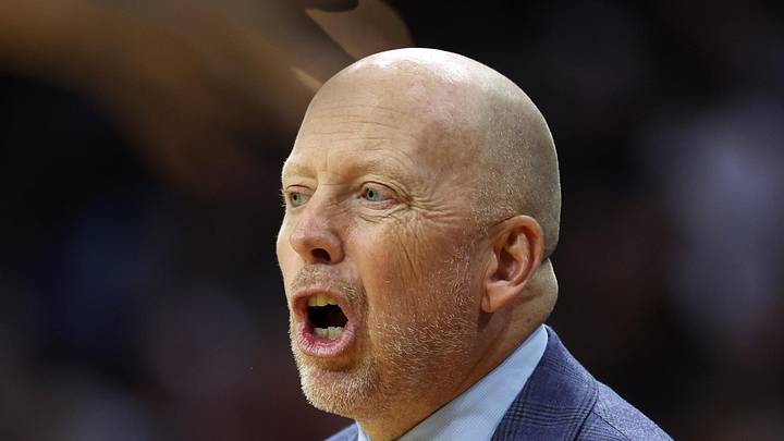 Mar 22, 2026; Philadelphia, PA, USA; UCLA Bruins head coach Mick Cronin reacts against the UConn Huskies in the first half during a second round game of the men's 2026 NCAA Tournament at Xfinity Mobile Arena. Mandatory Credit: Bill Streicher-Imagn Images Mar 22, 2026; Philadelphia, PA, USA; UCLA Bruins head coach Mick Cronin reacts against the UConn Huskies in the first half during a second round game of the men's 2026 NCAA Tournament at Xfinity Mobile Arena. Mandatory Credit: Bill Streicher-Imagn Images